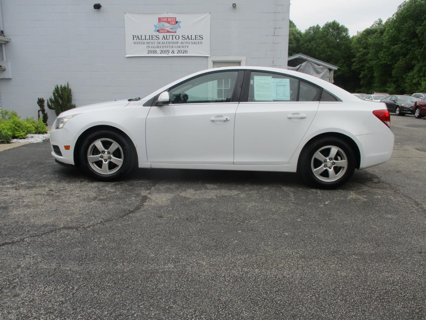 2012 WHITE Chevrolet Cruze (1G1PF5SC1C7) , AUTOMATIC transmission, located at 540a Delsea Drive, Sewell, NJ, 08080, (856) 589-6888, 39.752560, -75.111206 - Photo#2